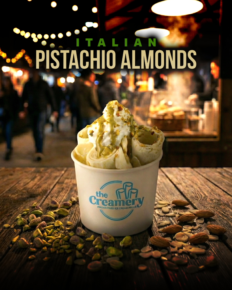 Delicious Fried Ice Cream Rolls The Creamery