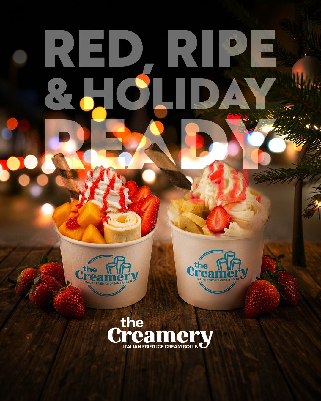 Freshly Made Ice Cream Rolls Cavite