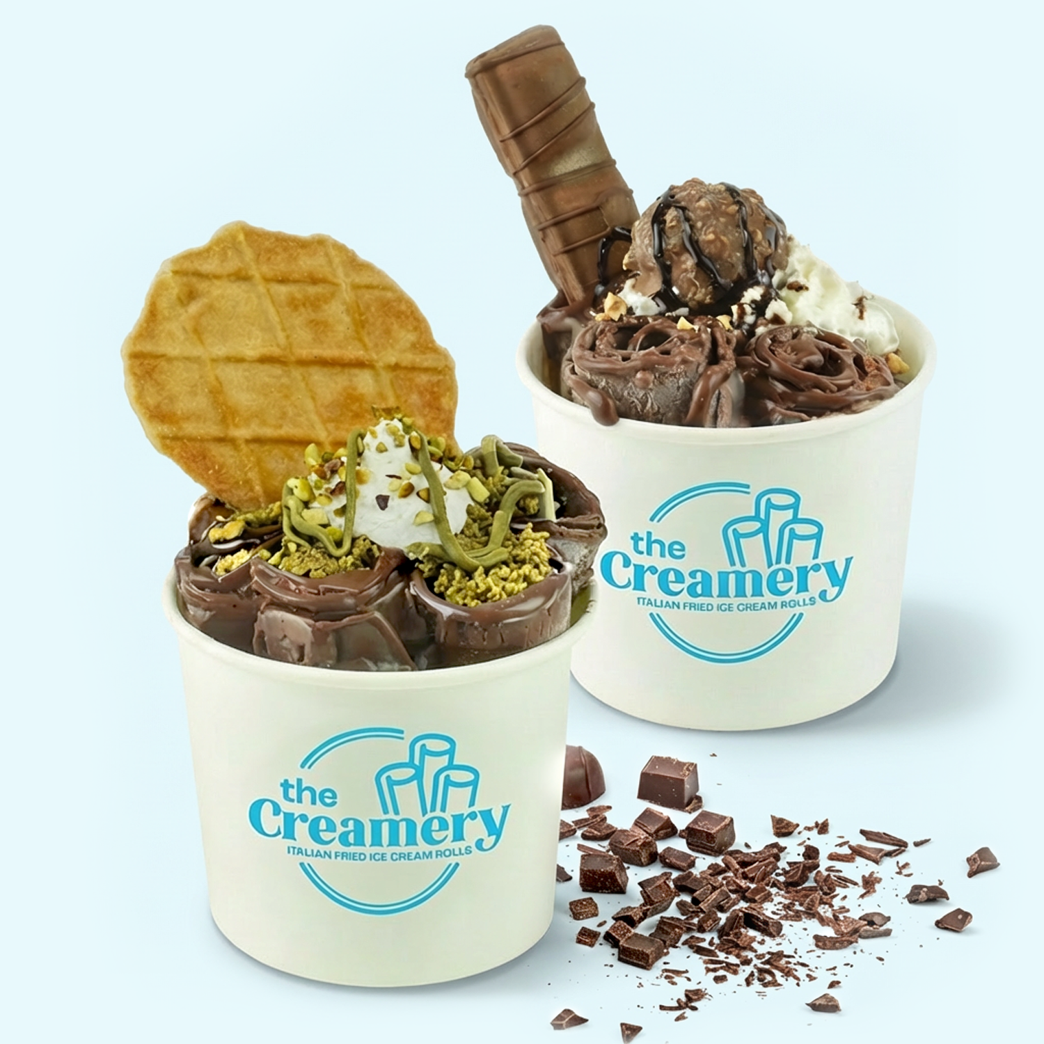 The Creamery PH - Premium Ice Cream Rolls