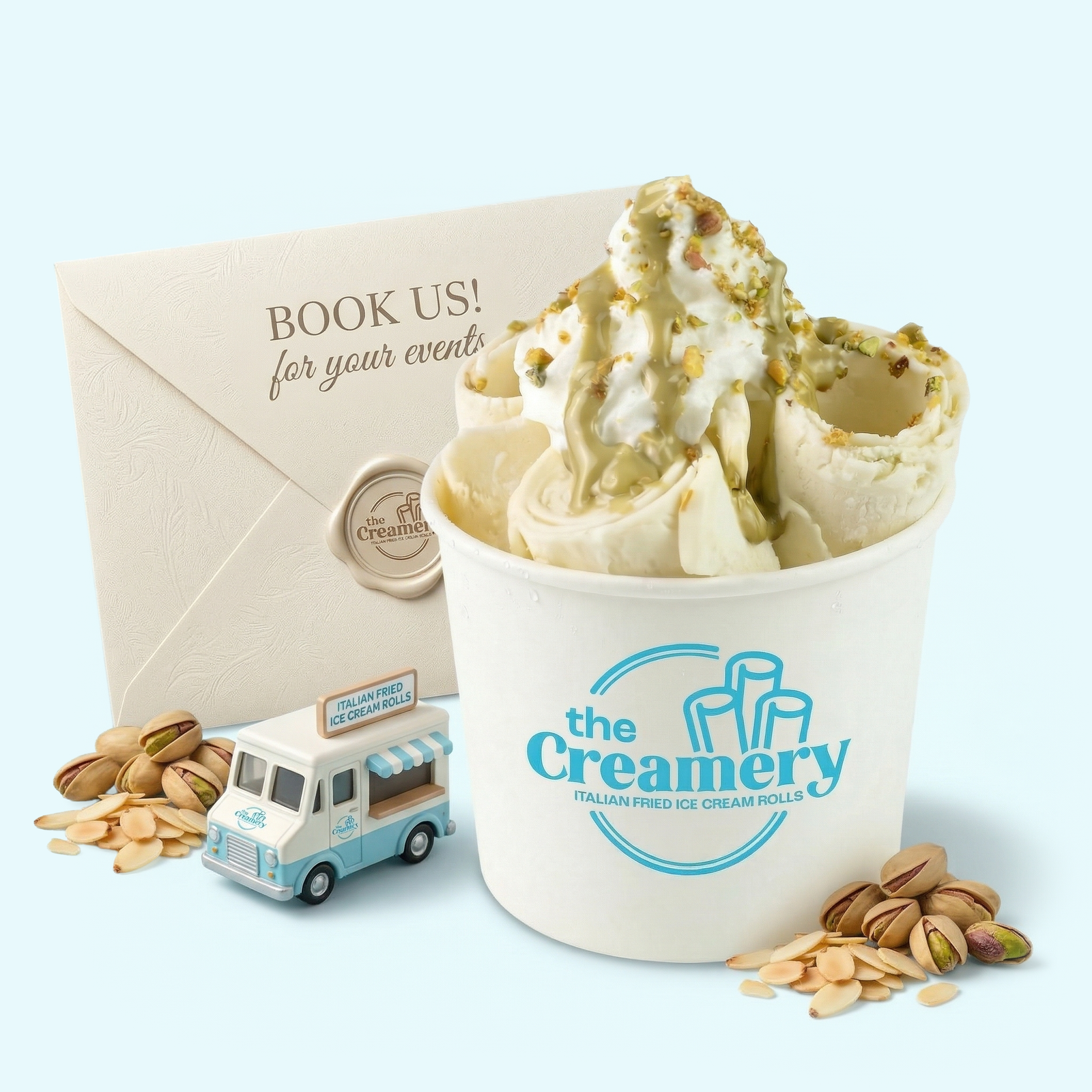 The Creamery PH - Premium Ice Cream Rolls