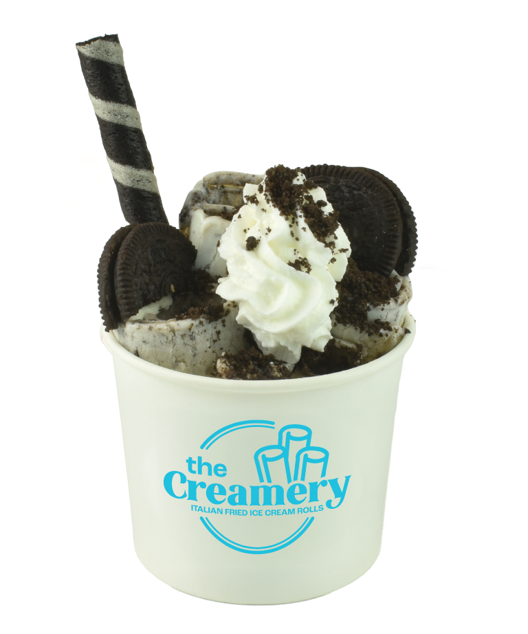 The Creamery PH - Oreo Overload Fried Ice Cream Rolls - SOMO Market Bacoor